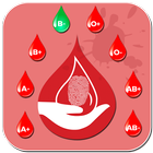 Blood Group Scanner Prank Zeichen