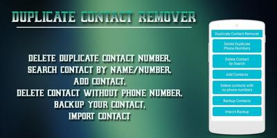 Duplicate Contact Remover Affiche