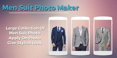Men Suit Photo Maker Affiche