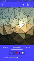 برنامه‌نما Triangulated. Lowpoly Art Tool عکس از صفحه