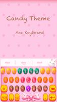 Candy Ace Keyboard Theme Plakat