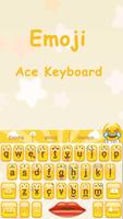 Emoji Ace Keyboard Theme Affiche
