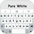 Pure White OS Keyboard Theme icône
