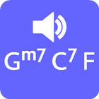 Chord progression ear training icon