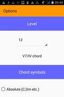 Chord progression ear training Screenshot 1