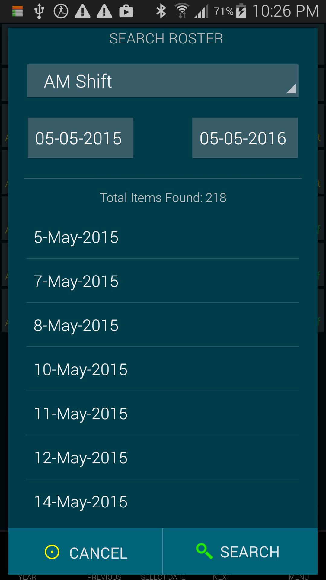 Work Roster for Android - APK Download