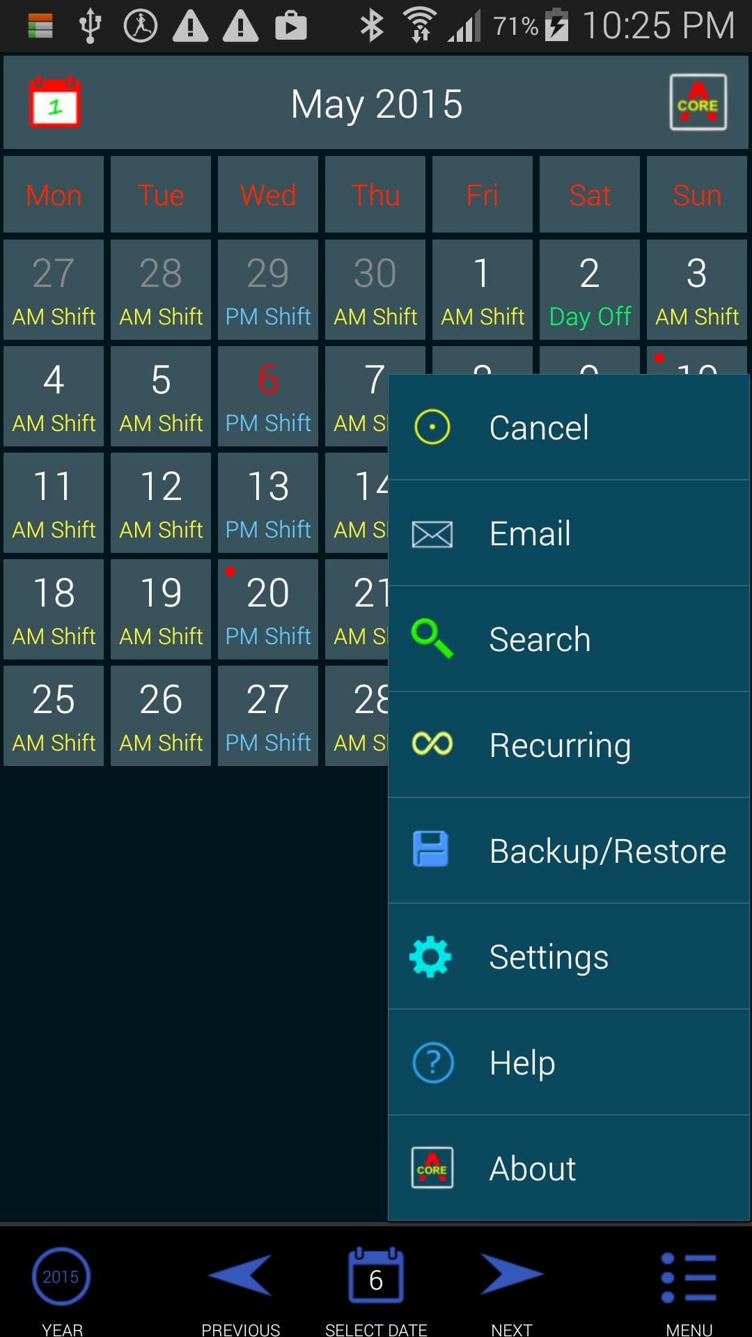 Work Roster for Android - APK Download