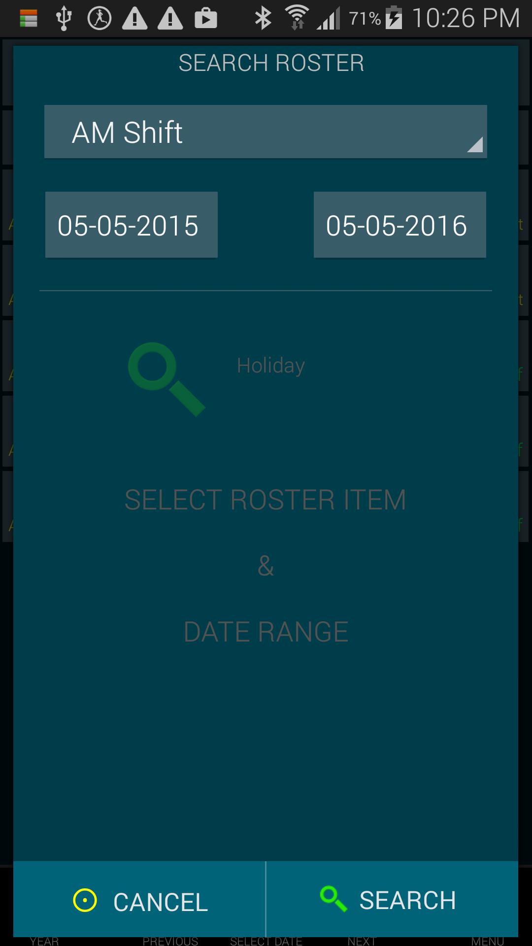 Work Roster for Android - APK Download