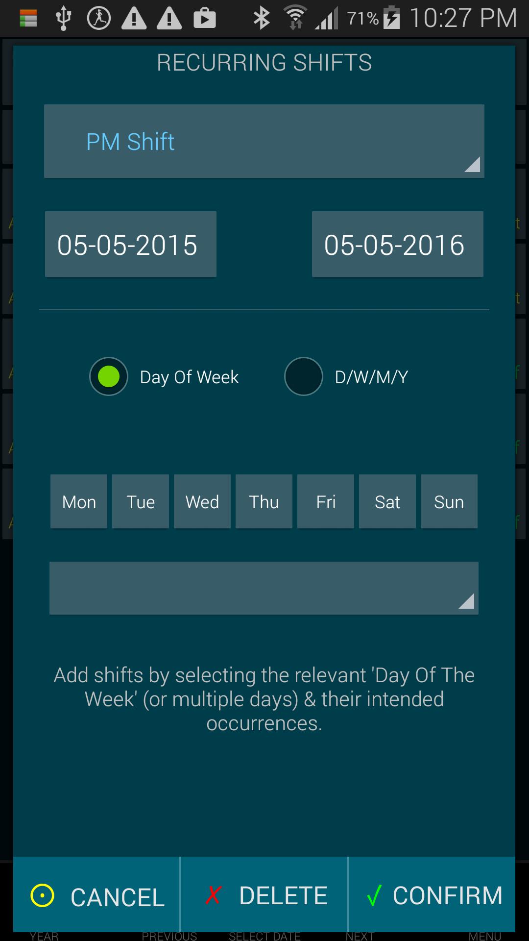 Work Roster for Android - APK Download