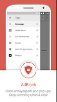 4G Fast Browser & Adblock Plakat