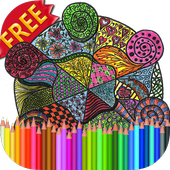 Adult Coloring Book Zendalas