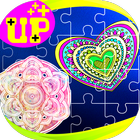Adultes Mandalas Puzzle Images icône
