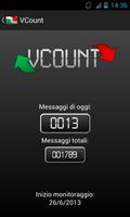 VCount messages counter poster