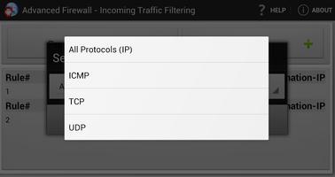 Advanced Firewall capture d'écran 2