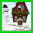 Tomb Crafter. Christmas riddle. MCPE map ikon