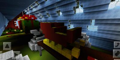 Tomb Crafter. Enigma do Natal. Mapa MCPE imagem de tela 2