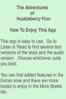 Huck Finn - Audio and Text Book 截圖 3