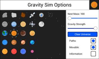 Gravity Sim Free capture d'écran 2