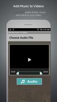 Add Audio to Video capture d'écran 1