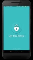 Love Diary Memory - Write Secret Diary with Lock 포스터