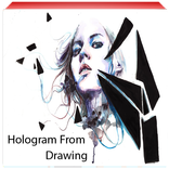 HOLOGRAM FROM DRAWING