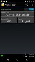 Wireless Copy FTP server Affiche
