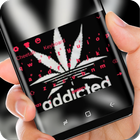 Marijuana Addicted Keyboard Adidias icon