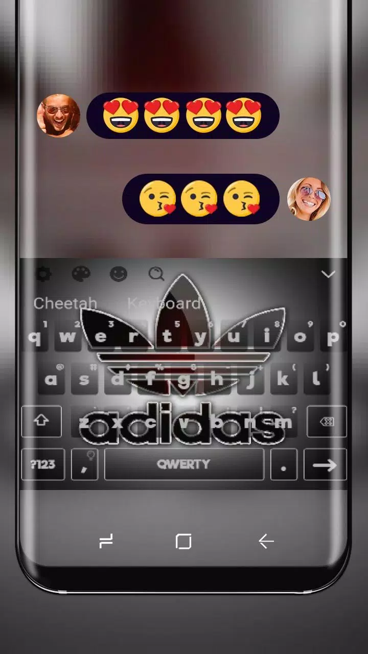 Descarga de APK de Adidas Original Black teclado para Android