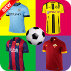 Soccer Quiz: Guess Football Clubs Kit icône