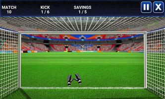 GoalKeeper Challenge تصوير الشاشة 1