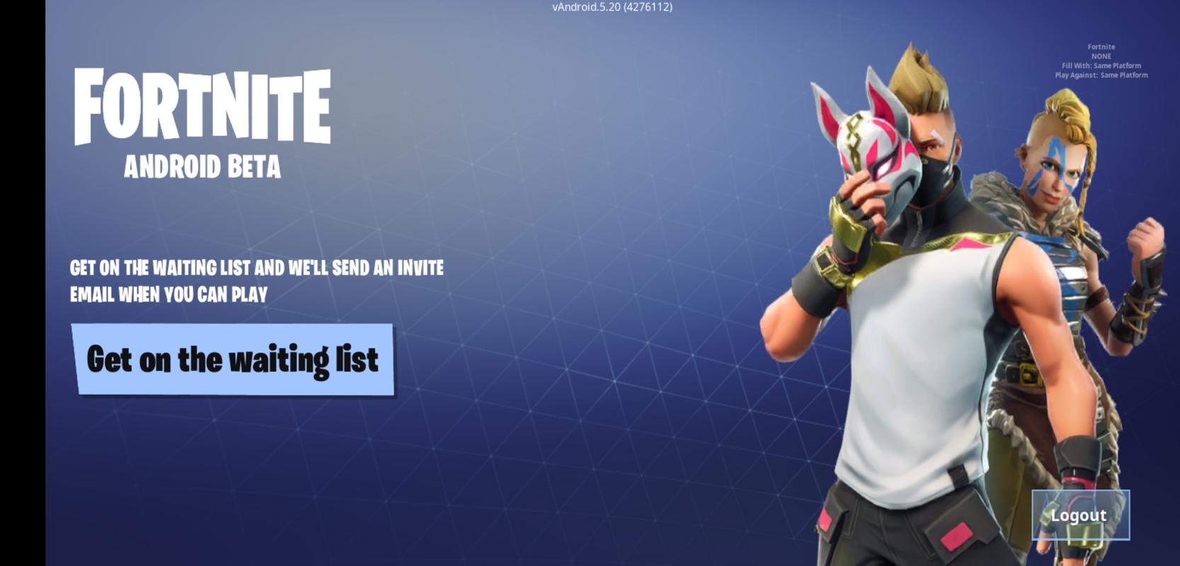 fortnite battle royale apk