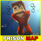Prison map for Minecraft icône