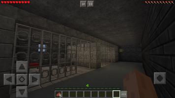Prison map for Minecraft poster