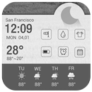 Clock weather elegant APK