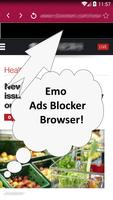 Emo Ads Blocker Browser screenshot 1