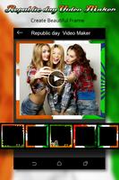 Republic Day Video Maker 2018 - 26 Jan Video Maker Ekran Görüntüsü 2