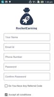 RocketEarning syot layar 2