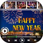 New Year Video Maker ícone