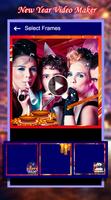 New Year Video Maker ảnh chụp màn hình 1