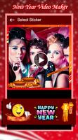 New Year Video Maker ảnh chụp màn hình 2