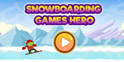 Snowboarding Games Hero Affiche