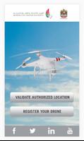 UAE Drone Fly Zone Map Cartaz