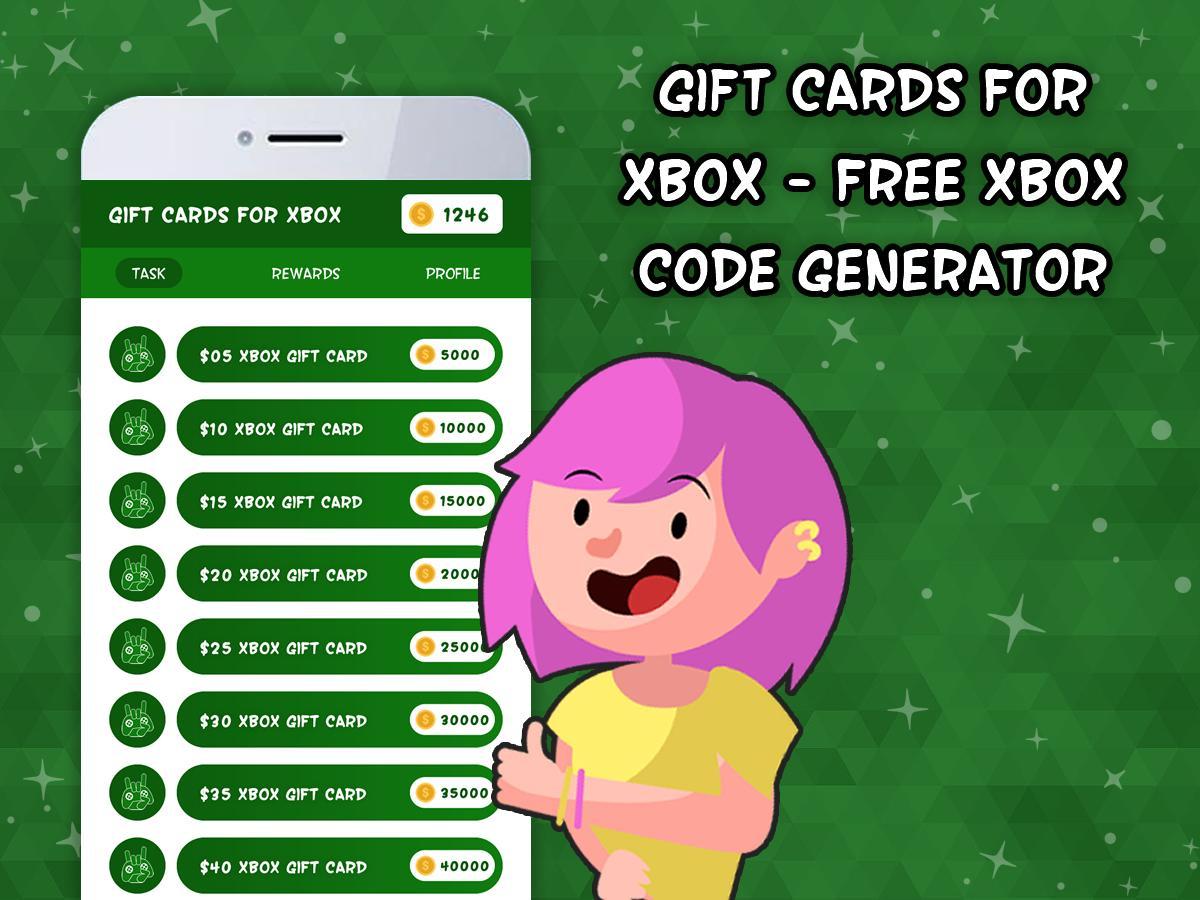 Gift Cards for xBox - Free xBox Code Generator APK für Android herunterladen