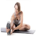 aerobic workout fitness icon