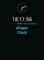 ePaper Clock पोस्टर