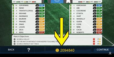 Dream League Soccer hack prank captura de pantalla 1