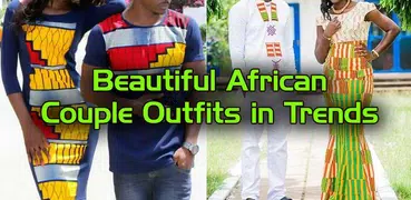 African Couple Dresses