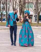 African Couple Dresses syot layar 3