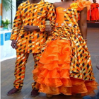 African Couple Fashion icono