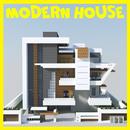Modern house maps and furniture for Minecraft APK